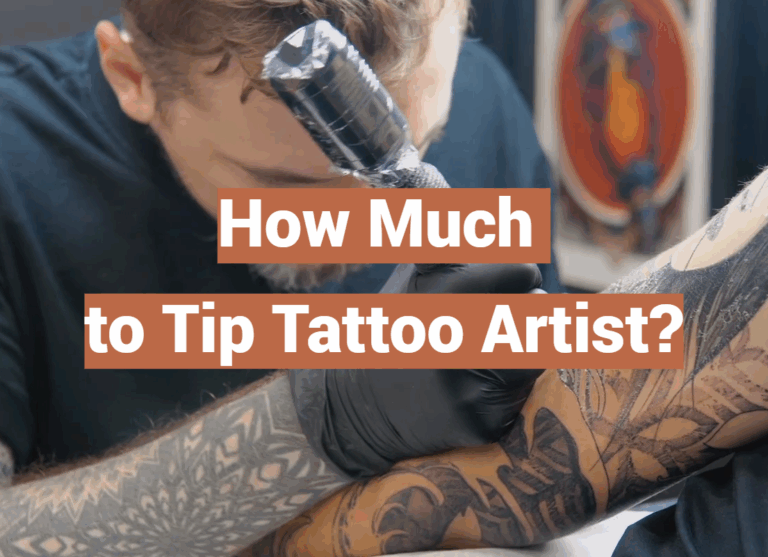 How Much to Tip Tattoo Artist?