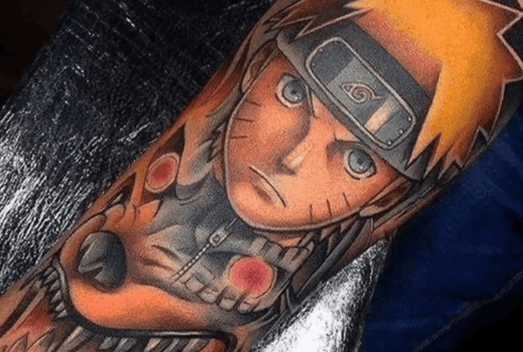 Creative Naruto Tattoo Placements
