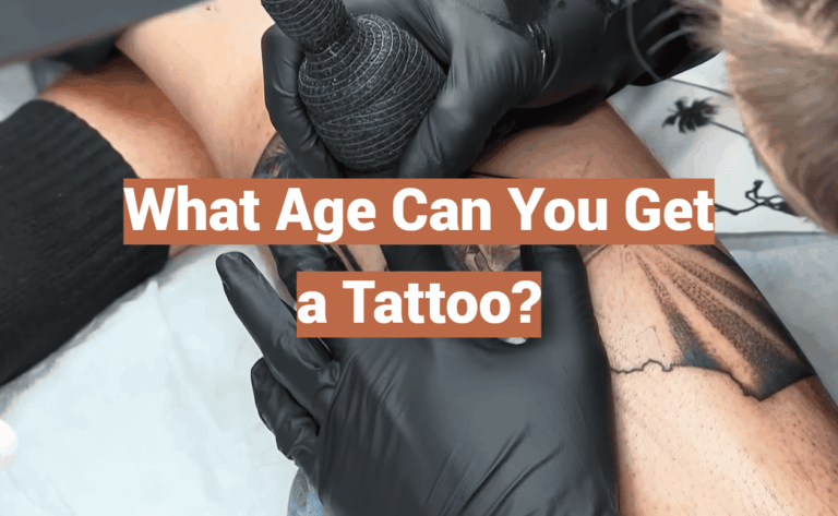 What Age Can You Get a Tattoo?