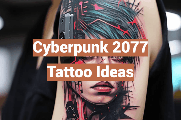 Cyberpunk 2077 Tattoo Ideas