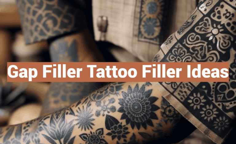 Gap Filler Tattoo Filler Ideas