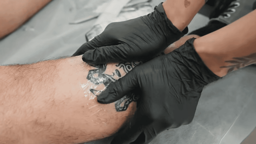 The Role of Saran Wrap in Tattoo Healing