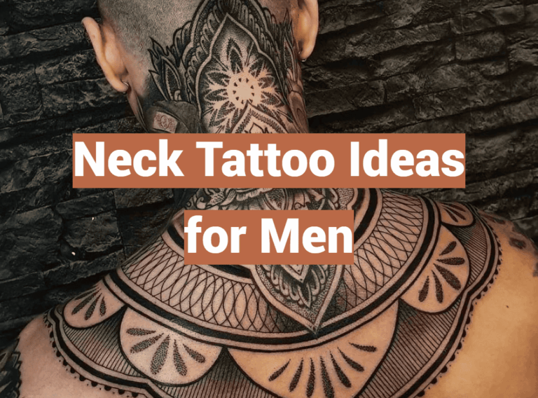 Neck Tattoo Ideas for Men