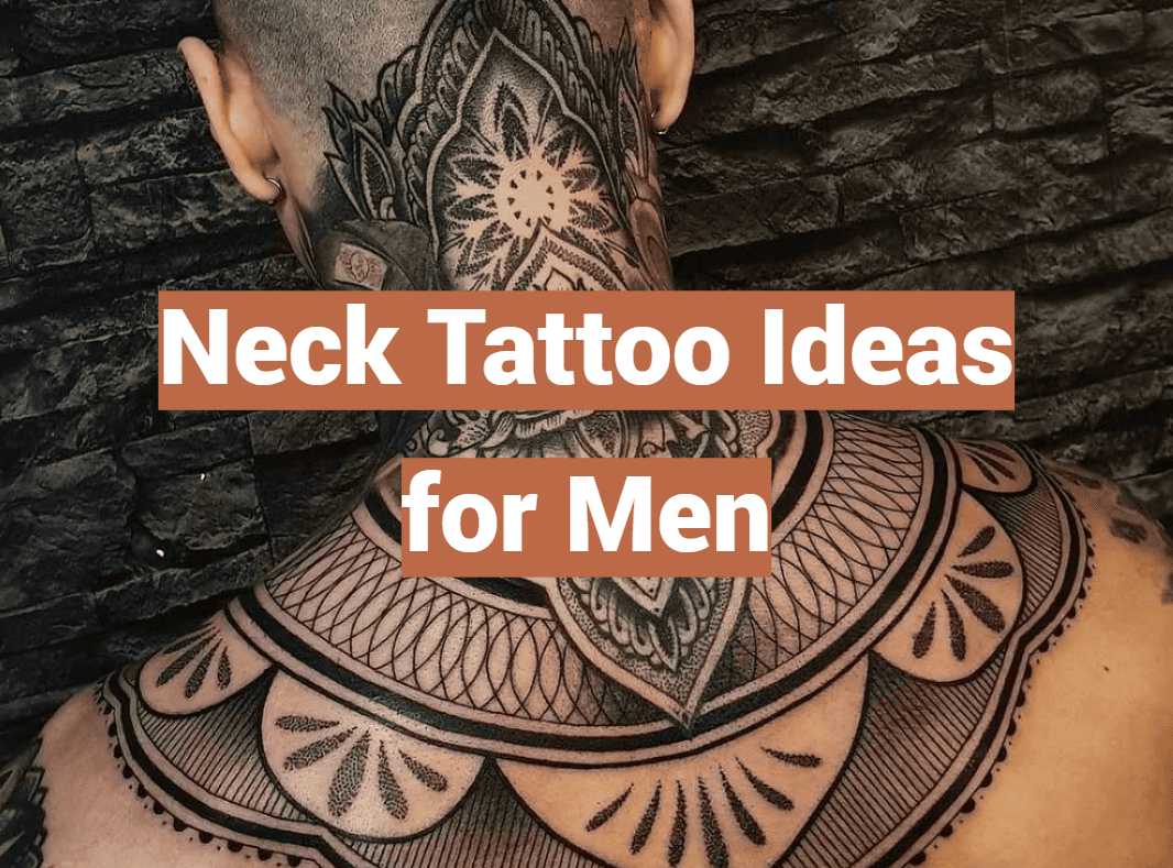 Neck Tattoo Ideas for Men