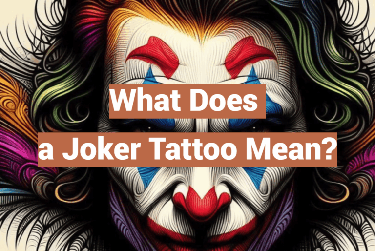What Does a Joker Tattoo Mean?