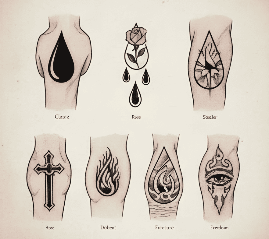 Exploring the Origins of the Teardrop Tattoo