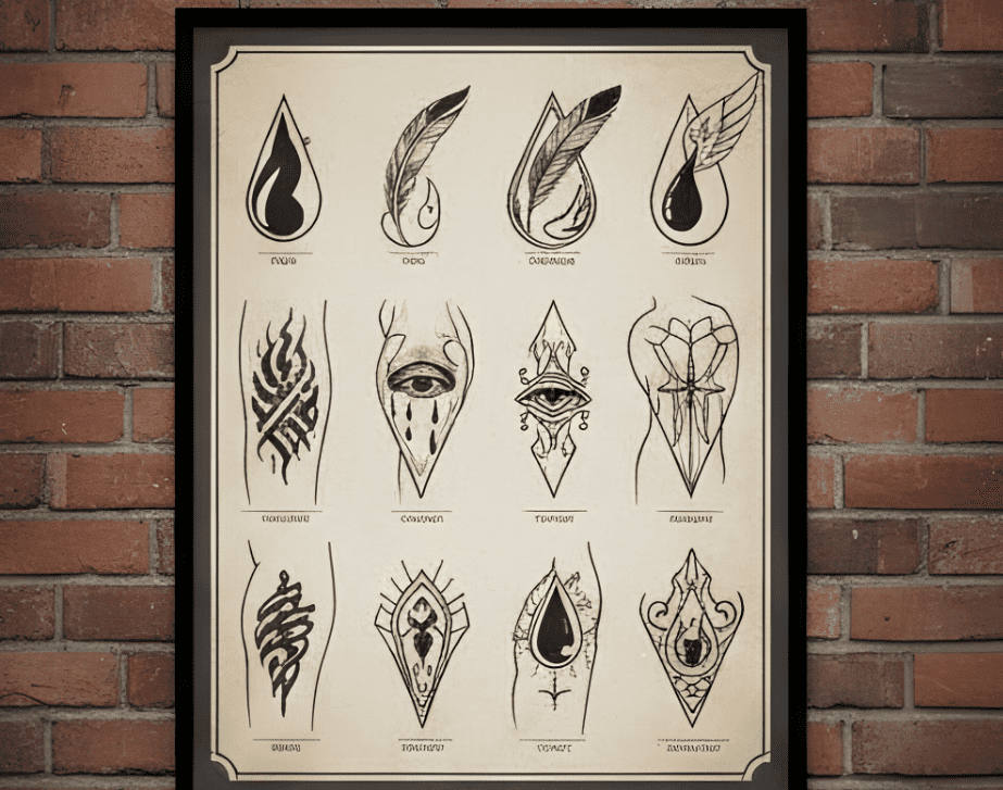 Teardrop Tattoos in Popular Culture and Celebrity Examples