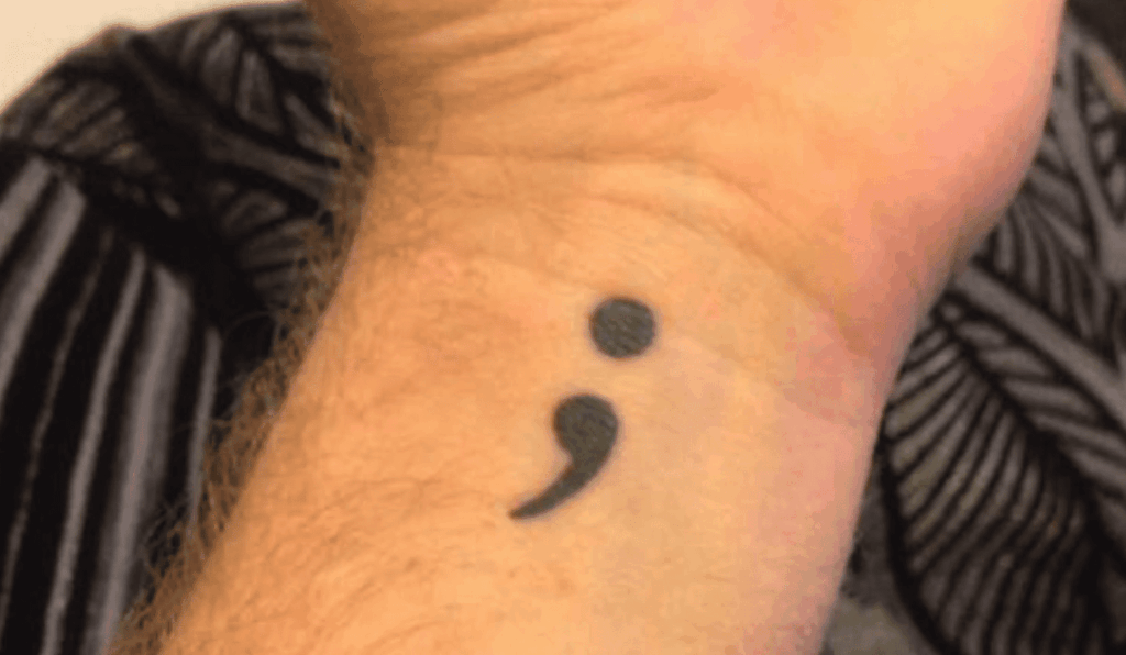 What Does a Semicolon Tattoo Mean